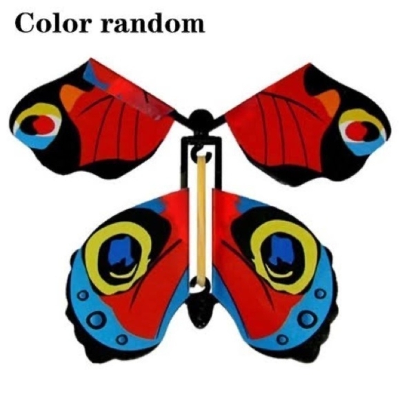 8x NIB Magic Flying Butterfly Toy Greeting Card Surprise - Picture 3 of 4